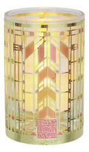 Frank Lloyd Wright Barton House Buffet Cabinet Door Brass Votive Candle Holder