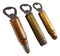 Pack Of 3 Western Rustic Bullet Shell Casings Ammo Hand Beer Bottle Openers