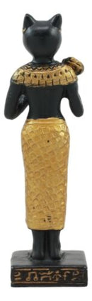 Egyptian Goddess Of Protection Bastet Dollhouse Miniature Statue Gods Of Egypt