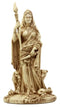Ebros Ivory Hecate Statue Greek Goddess Hekate with She-Dogs Figurine 10.75" H