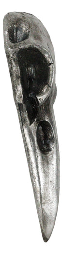 Edgar Poe Nevermore Gothic Raven Crow Skull Decorative Macabre Hand Mirror