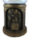 Egyptian Nefertiti Bastet Astrology Golden Column Pillar LED Light Crystal Ball