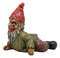 Ebros Walking Dead Severed Body Zombie Gnome Crawling On The Floor Statue 7"Long for Creepy Spooky Undead Underworld Halloween Sculpture Prop at Home Patio and Garden Decor