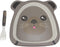 Sea Otter 5 Piece Organic Bamboo Dinnerware Set For Kids Children Toddler Baby