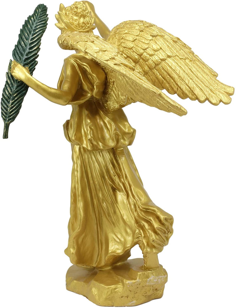 Ebros Augustus Saint Gaudens Rendition of Allegorical Winged Victory Statue 12"H