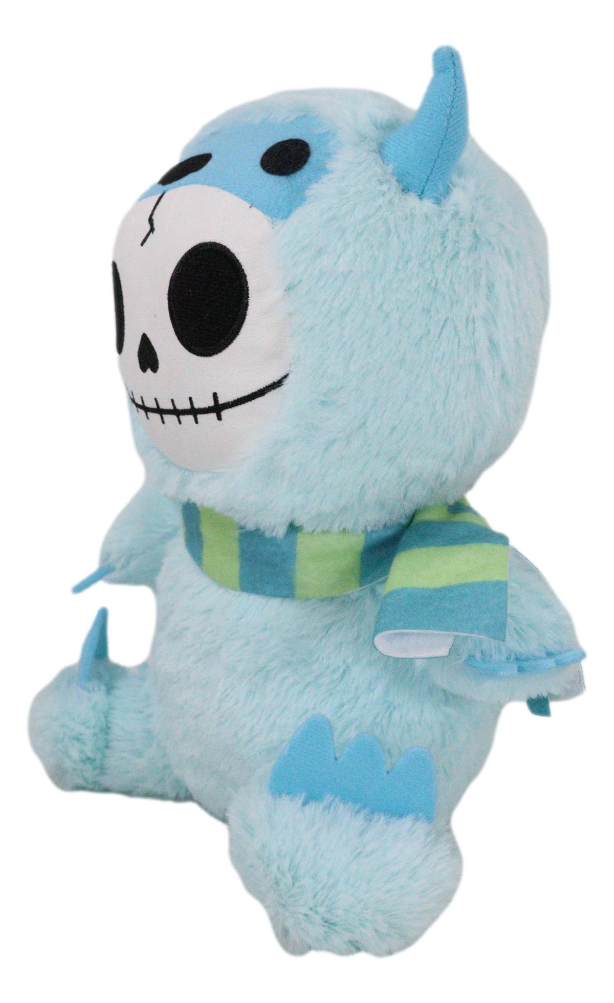 Himalayan Yeti Ape Man Snowman Furrybones Skeleton Plush Toy Doll Furry Bone - Ebros Gift
