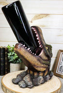 Ebros Prehistoric Dinosaur Tyrannosaurus Rex Head 10.75"H Wine Bottle Holder Figurine