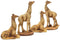 Ebros Set of 12 Miniature 4 Poses Safari Giraffe Figurines 3.5" Height Decor