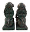 Ebros Imperial Palace Guardian Foo Dogs Lions Bookends Figurine Pair 10" H