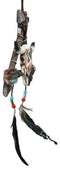 Native Indian 3 Arrows White Buffalo Bison Dream Catcher Wall Hanging Home Decor