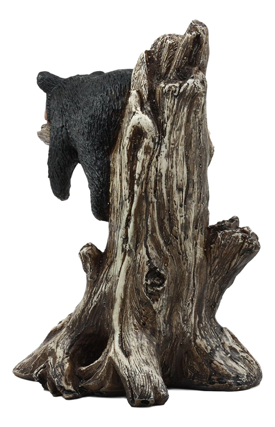 Ebros Lazy Days Of Summer Black Bear Sleeping On Tree Branch Statue Wildlife Forest Rustic Cabin Decor Bear Figurine