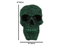 Day of The Dead Greenman Ent Green Petal Leaves Flora Fauna Skull Figurine