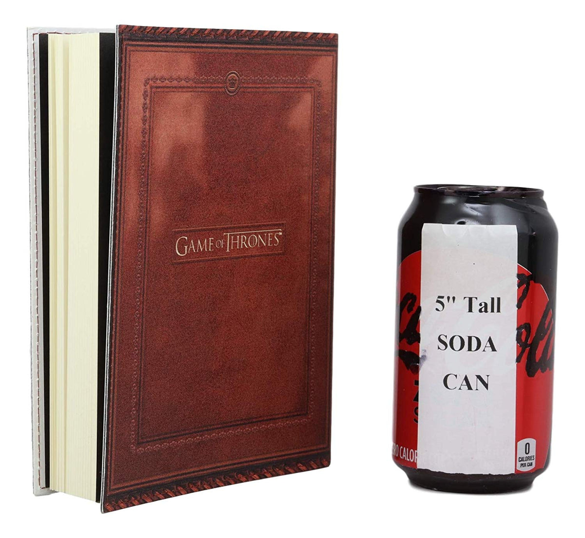 Game of Thrones The Iron Throne And Stag Lion Wolf Dragon Embossed Journal 5"x7" - Ebros Gift