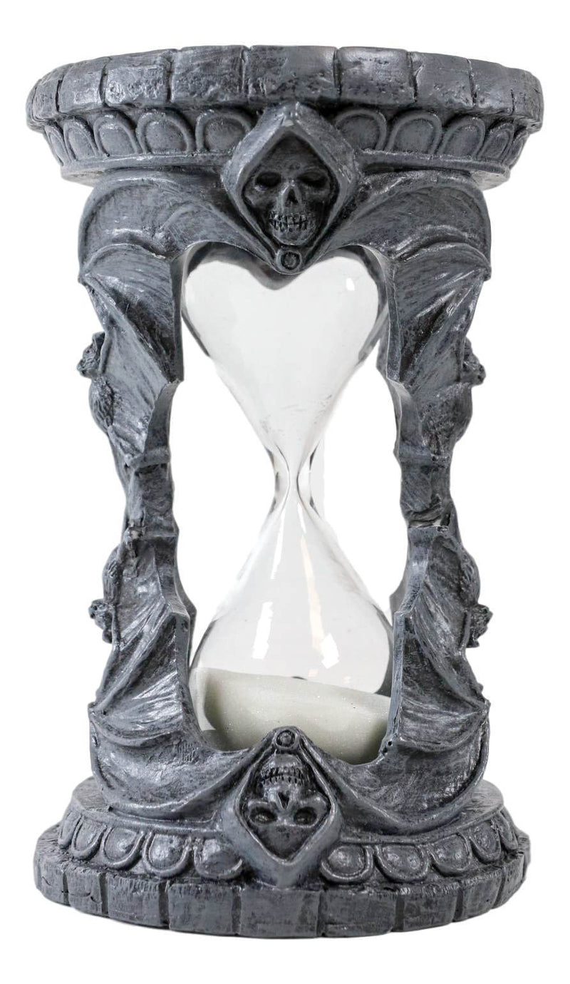Ebros Time Waits For No Man Grim Reaper Vampire Bats Invertible Sand Timer Figurine