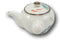 Feng Shui Yin Yang Koi Fish Pair Small Ceramic Tea Pot 12oz With Side Arm Handle