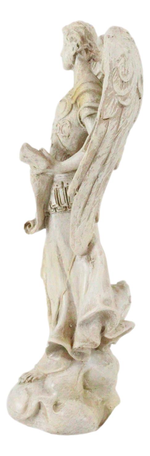 Ebros Holy Archangel Saint Gabriel Statue 5"Tall Power Of God And Patron of Baptism - Ebros Gift