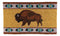 Tribal Navajo Pattern Bison Buffalo Coir Coconut Fiber Floor Mat Doormat 29"X17"