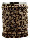 Ebros Large Ossuary Skull Bone Graveyard Beer Stein Tankard Coffee Cup Drink Mug 14oz
