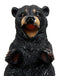 Ebros Gift Big Black Bear Wine Oil Bottle Holder Figurine 10"Long Home Decor