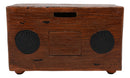 Vintage Retro Rectangle TV Television Box Set Money Coin Piggy Bank Accent Decor