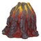 Haunted Volcano Lava Magma Fire Grinning Skull LED Night Light Lamp Figurine