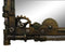 Steampunk Industrial Gears Pipes Bolts Time Travel Wall Decorative Mirror 22"H