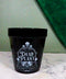 Dead Plant RIP Skull Grave Tombstone Wicca Witch Flower Herbs Planter Pot
