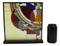 Frank Lloyd Wright Colorful March Balloons Stained Glass Wall Or Desktop Plaque