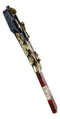 Western Star Spangled Banner USA Flag With Angel Wings Patriotic Wall Cross