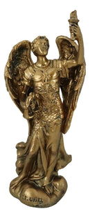 Ebros Saint Uriel Archangel Patron of Confirmation Ecology Wisdom Repentance 5"H