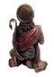 Ramayana Hanuman Monkey Hindu God Decorative Figurine 6"H Altar Sculpture
