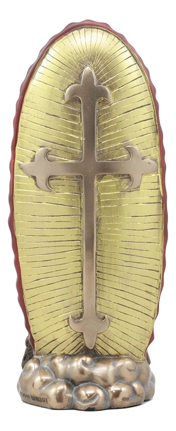 Ebros Our Blessed Virgin Lady of Guadalupe Statue 7.75"H Holy Mother Catholic Divinity Figurine