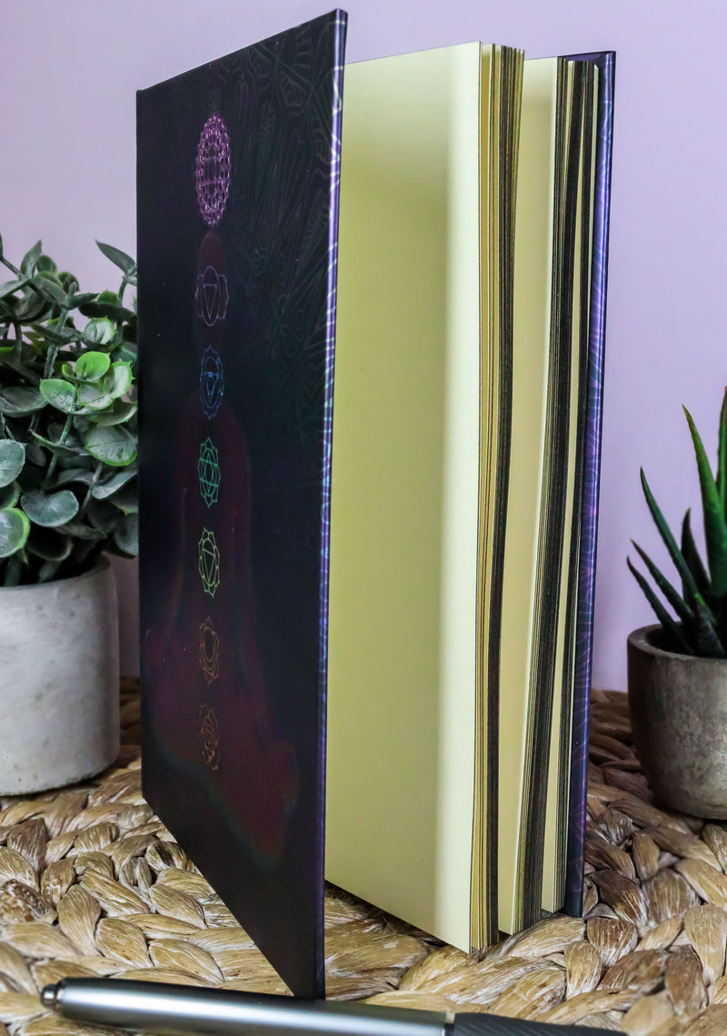 Celtic Tree of Life Triskele Trinity Knotwork Embossed Blank Page Journal Book