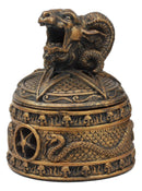 Baphomet Backflow Incense Cone Burner Trinket Jewelry Box