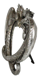 Ebros Double Guardian Lover Dragons Heart Small Vanity Dresser Table Wall Mirror