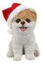 Christmas Boo The World's Cutest Pomeranian Dog Statue Pet Pal Dogs Collectible
