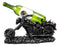 Ebros Hell Ghost Rider Skull Chopper Motorbike Wine Holder Figurine 15.25" L
