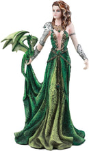 Ebros Seductive Elphaba Dragon Witch Doctor Warrior Statue 10"H By Nene Thomas