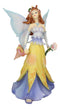 Spring Season Fairy In Sunflower Gown With Scepter Of Blossom Collector Figurine