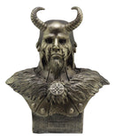 Ebros Shapeshifter Half God And Half Jotunn Loki Bust Statue 10.25"H Norse Viking