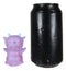 Underbedz Blue Horned Toothed Purple Polkadot GuGu Monster Small Figurine