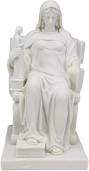 Ebros Supreme Court Contemplation of Justice & Authority of Law Figurine Bookend
