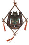 14" Rustic Southwestern Dreamcatcher Lucky Horseshoe Cowboy Hat Boots Wall Decor