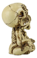 Ebros Gothic Alchemy See Hear Speak No Evil Skeletons Macabre Figurine