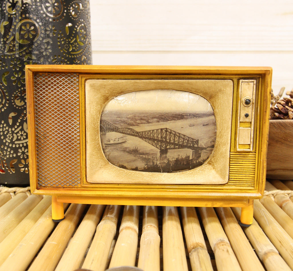 Retro Rectangle Tv Vintage Retro Rectangle TV Television Box Set Money Coin Piggy Bank Ac ...