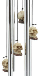 Halloween Freaky Oversized Skull Wind Chime Home Patio Skeleton Cranium Decor