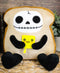 Furry Bones Skeleton Monster Toasty Bread Toast With Cheese Soft Plush Toy Doll