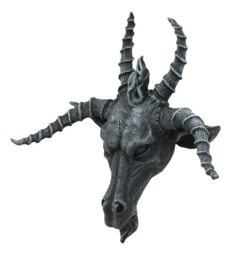 Ebros Eliphaz Levi Sabbatic Goat Baphomet Wall Plaque 8.5" Wide Collectible