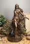 Ebros Gift Roman Juno Greek Goddess Hera with Sacred Peacock Statue