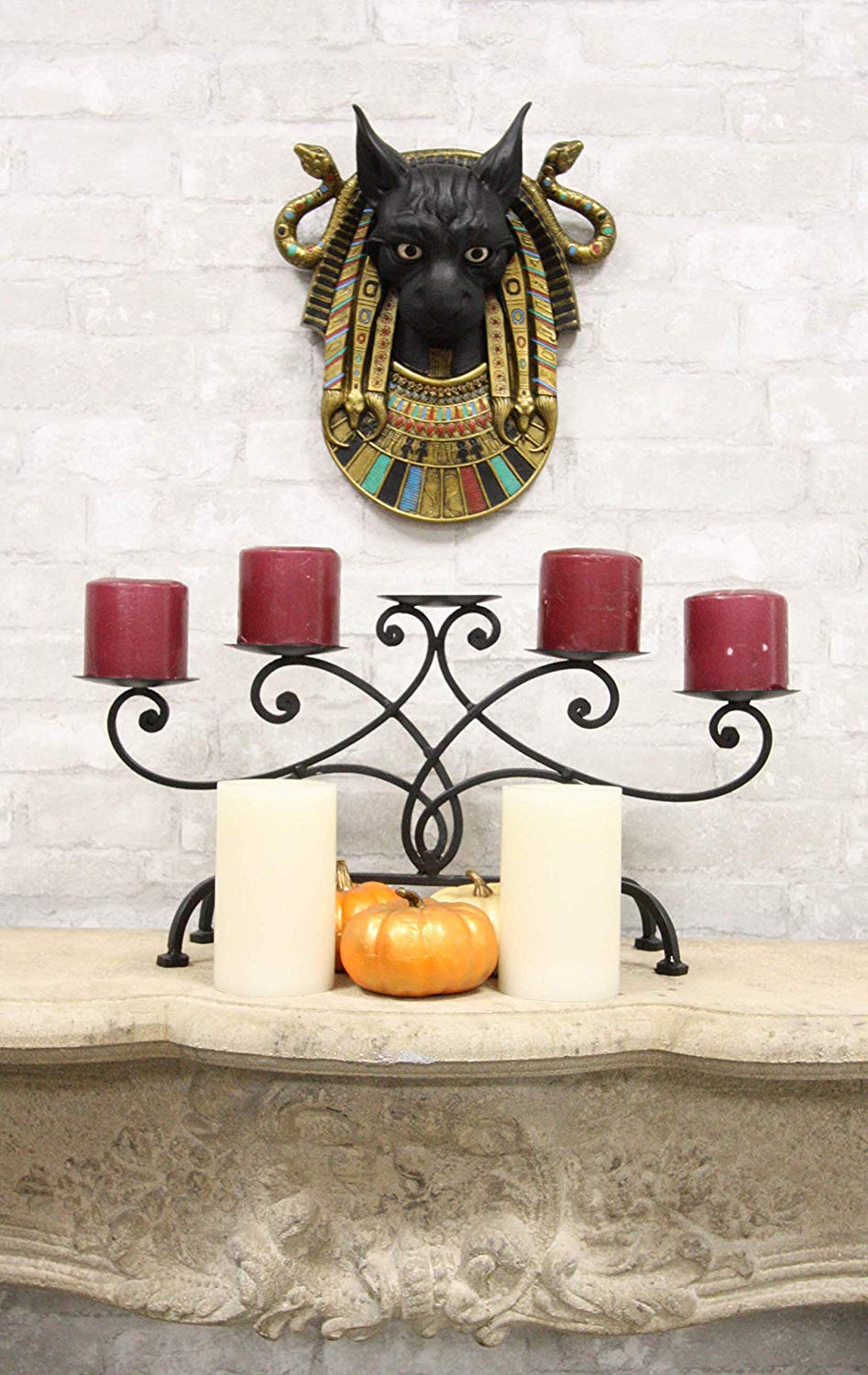 Ebros Gift Ebros Gods and Goddesses of Egypt Bastet Cat Deity with Two